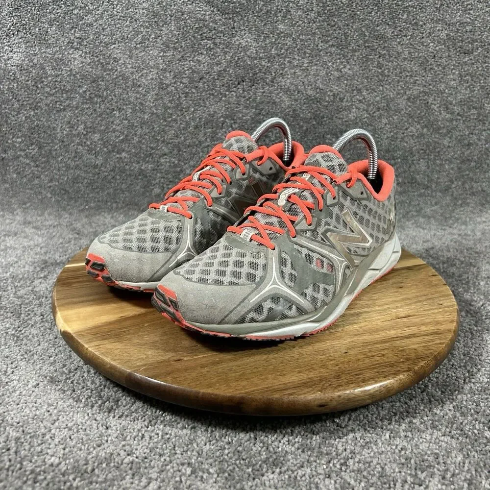 New Balance W1400GC2 Women’s Sz 9.5 Gray Coral Athletic Trail Running Shoes Used